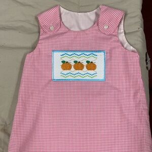 NWT Check gingham dress Aline BLANK.  Great for adding design monogram